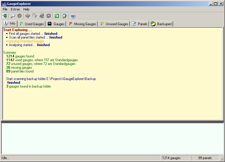 Gaugeexplorer Version 1.0.8 Rc 1