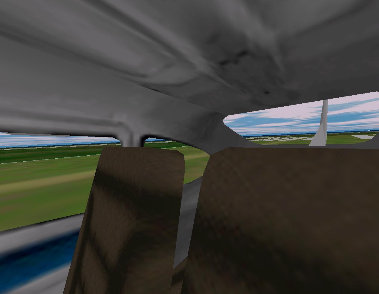 Textures To Repaint The Interior Of The Msfs Default C182, For Fs98 By Kennie Jensen