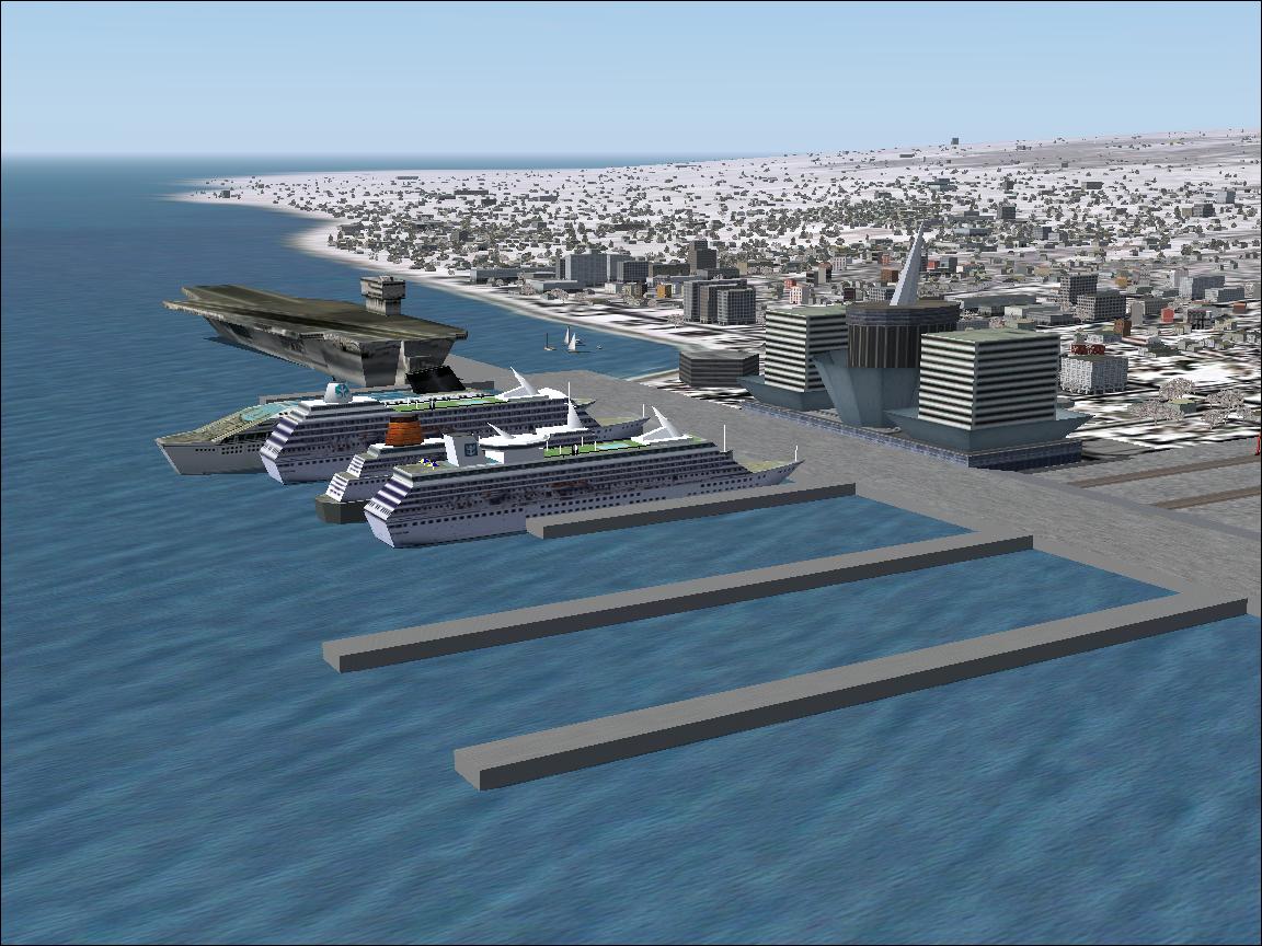 Fs2004 Stamar Ice Base 2005 V2.0 A Very Detailed Scenery Of A Fictional City Located On Th