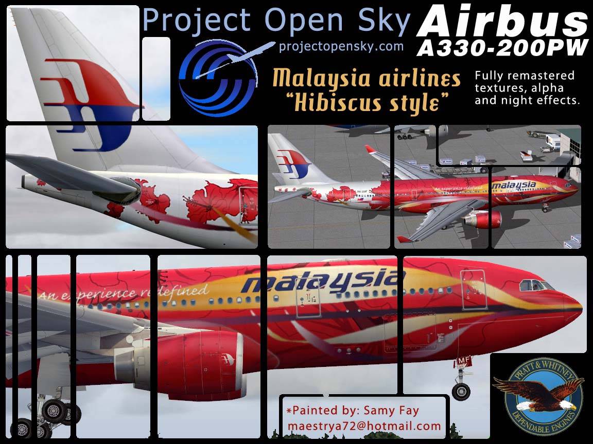 Project Opensky Airbus A330 Version 2 For Fs2002/2004 Package Description Project Open Sky