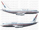 United Airlines 737-200 This Is Repainted Textures Of Erick Cantus New Boeing 737-200 In T — 1