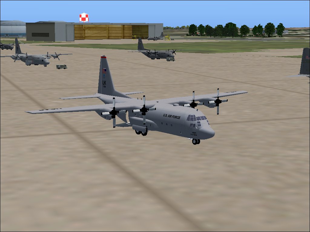 Liite Rock Afb Arkansas For Fs2004 By Gordon Perry_At_Tiscali.co.uk