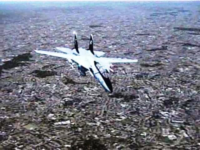 Fantastic Video Of Jeff Dobbing’s F14B Tomcat For Flight Simulator 2004, Flown Over London