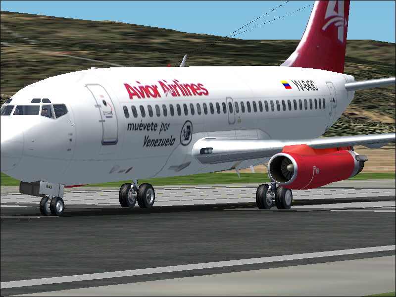 Fs2004 Boeing 737-200 Avior Few Years Ago, Avior, A Regional Venezuelan Airline, Started T — 1