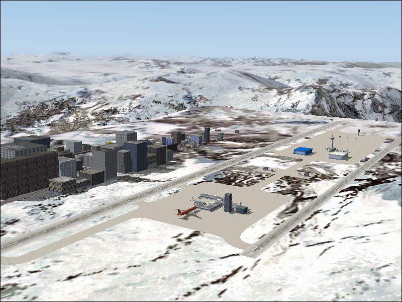 Fs-2004 Scenery - Mountain Top Mountain Top (Cymn) Is A Fictional, High-Altitude Airport L