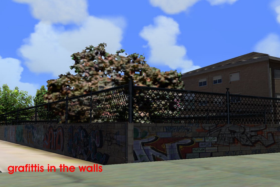 High School For Fse: A Big Project Of Many Hours Of Work.this Is A Typical High School, Wh — 1