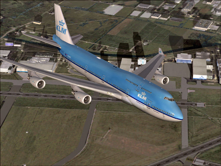 Project Opensky Boeing 747-400 Combi For Fs2002/4 Exclusively Klm Royal Dutch Airlines Nc — 1