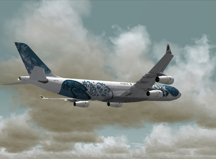 Posky A340-300 For Fs2004