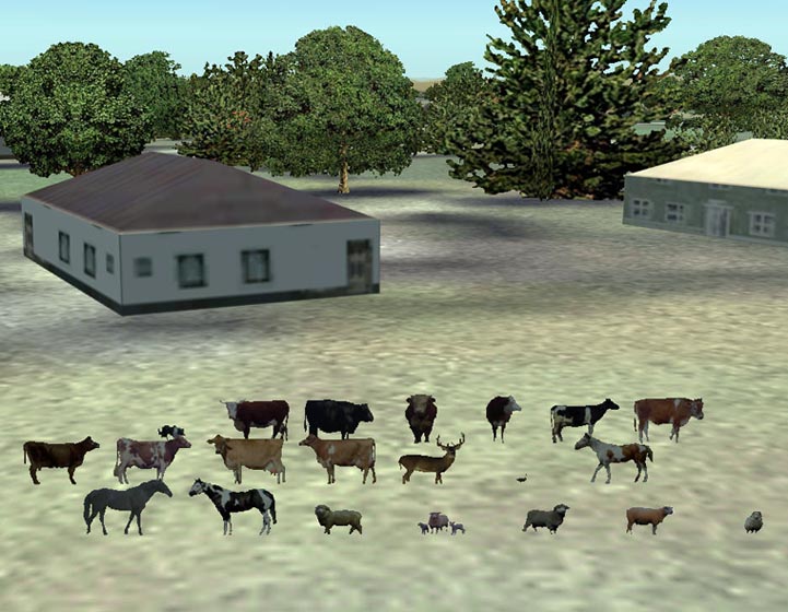 Livestock By Heath Wells - A Rwy12 Object Placer Library For Flight Simulator 2004 Only — 1