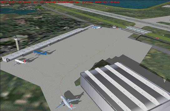 Fs2004 Scenery For Hamburg-Finkenwerder (Edhi) Version 4.0 High Detailed Scenery Of The Ai