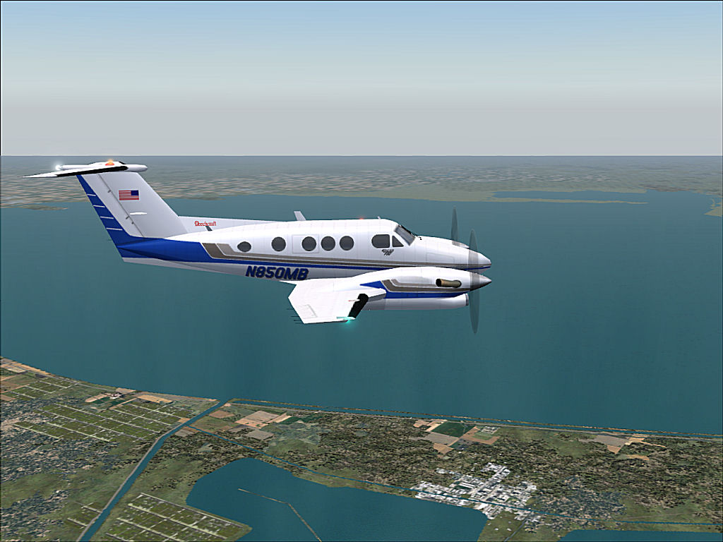 Fs2004 King Air F90-1 Dee Waldron Michael Verlin Fully Flyable, Includes Panel