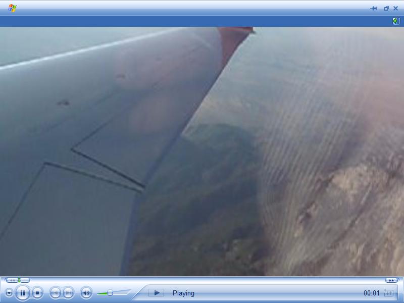 Landing In Abq From Msp In Northwest Jet Airlink Crj