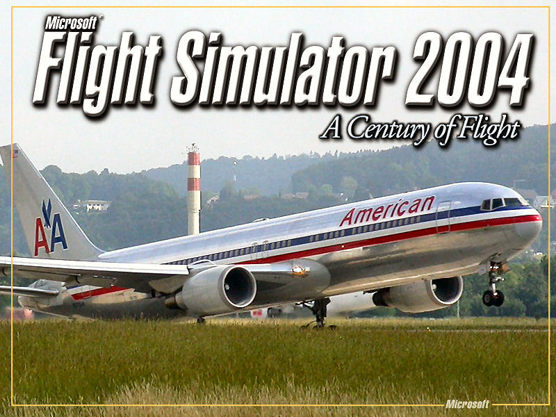 Fs2004 American Airlines 767 Splash Screen By Maurice Roenick