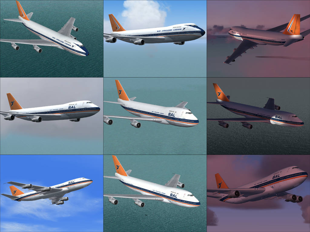 Fs2004 Kittyhawk Boeing 737-200 House Colours — 1