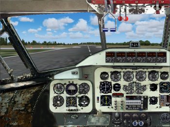 Flight Simulator 2004 Grumman Hu-16 Albatross Panel This Panel Has Been Done For The Grumm