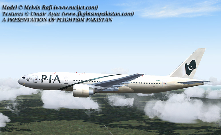 Fs2004 Pia B777-200Er Registration:ap-Bgj