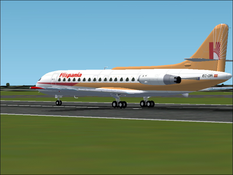 Fs2004 Caravelle Hispania The Caravelle Was The European Precursor Of The Dc-9
