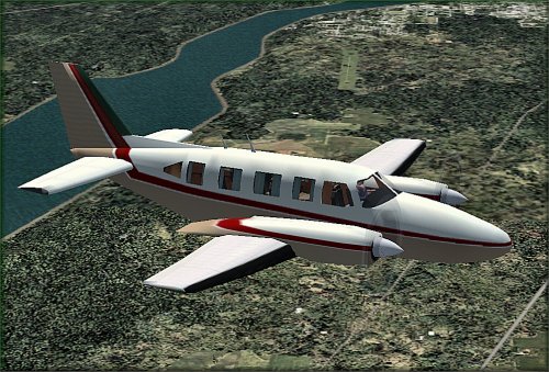 Fs2004 Piper Navajo Chieftain The Navajo Chieftain First Appeared In 1973 — 1