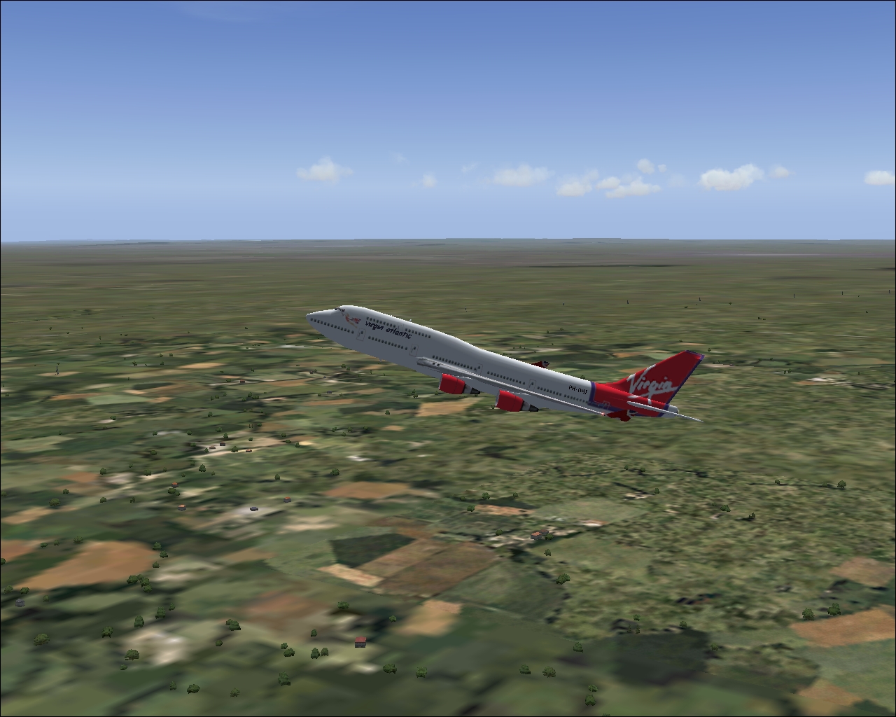 This Is My Second Repaitn Of The Msfs Default 747-400 Of Fs2004