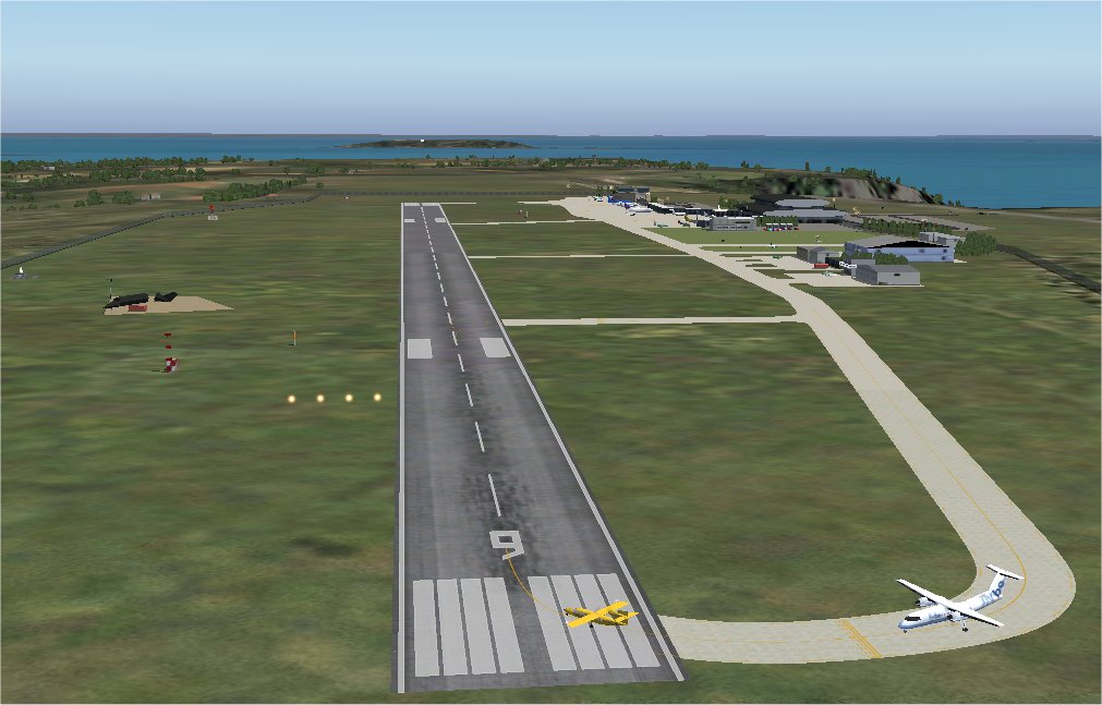 Guernsey Airport (Egjb) Is Located On The Island Of Guernsey In The Channel Islands