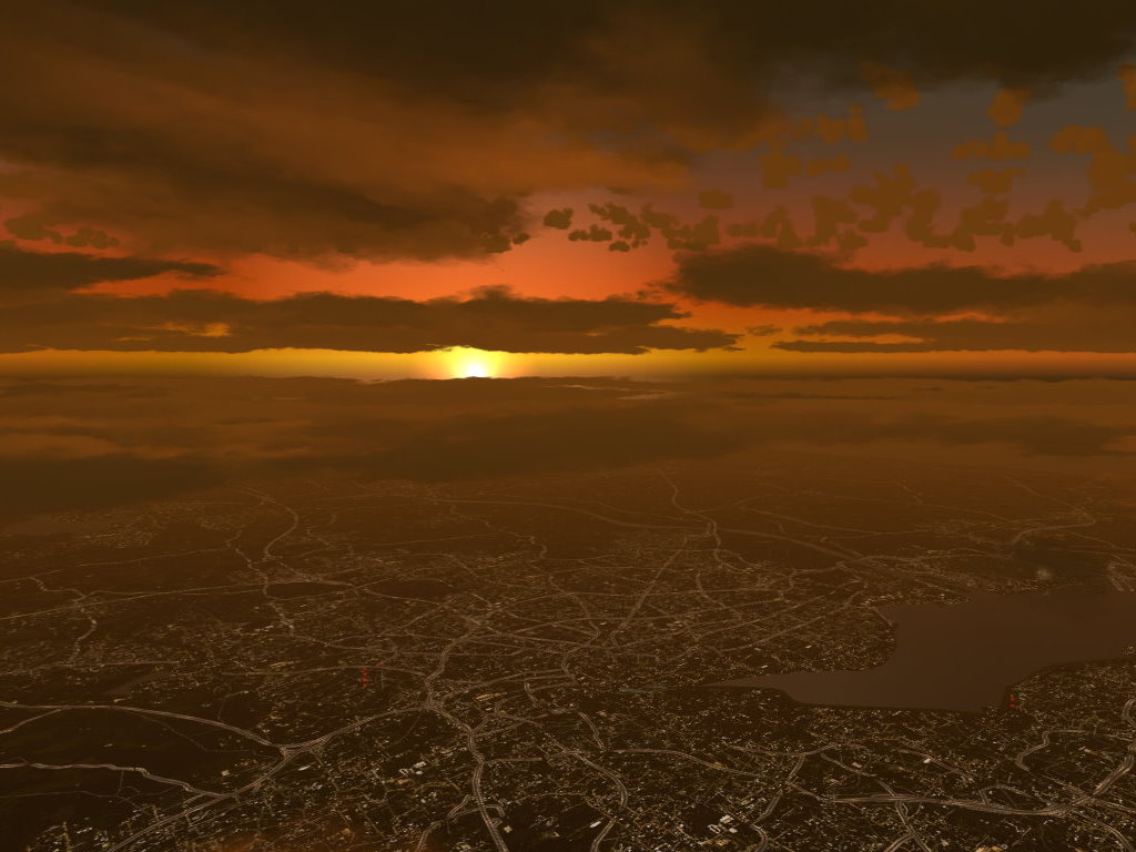 Fs2004 Scenery New Sunset Textures