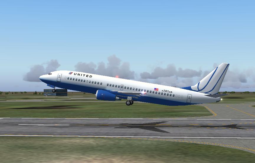This Are Repaints Of Teh Msfs Default 737-400(Fs2004) In United Airlines I Made Both Of Th