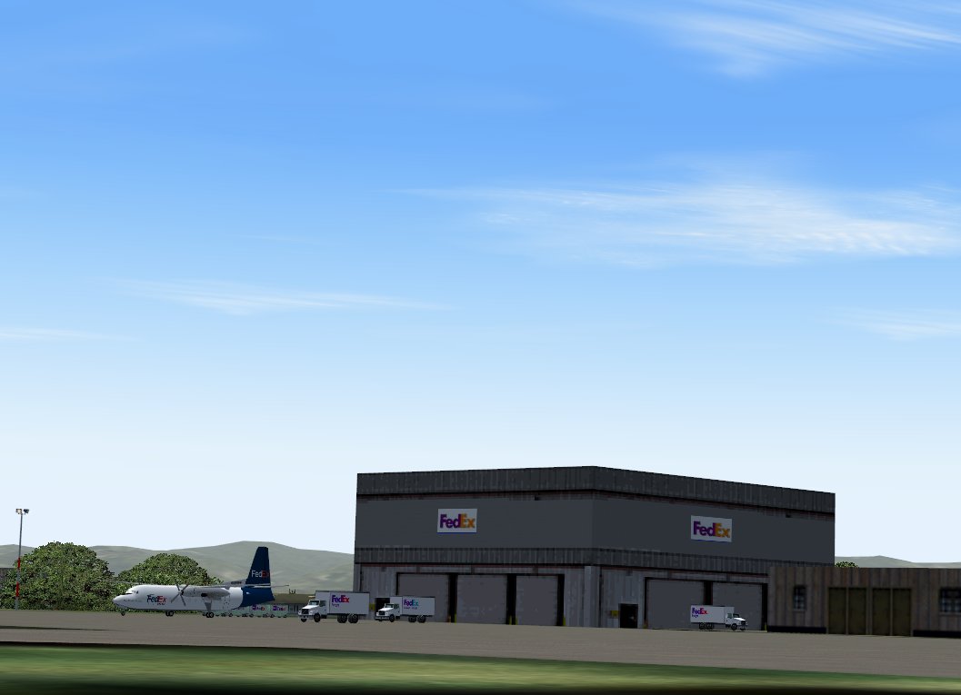 Redding Municipal Airport (Krdd) This Version Of Krdd Is Made Specifically For Flightsim F
