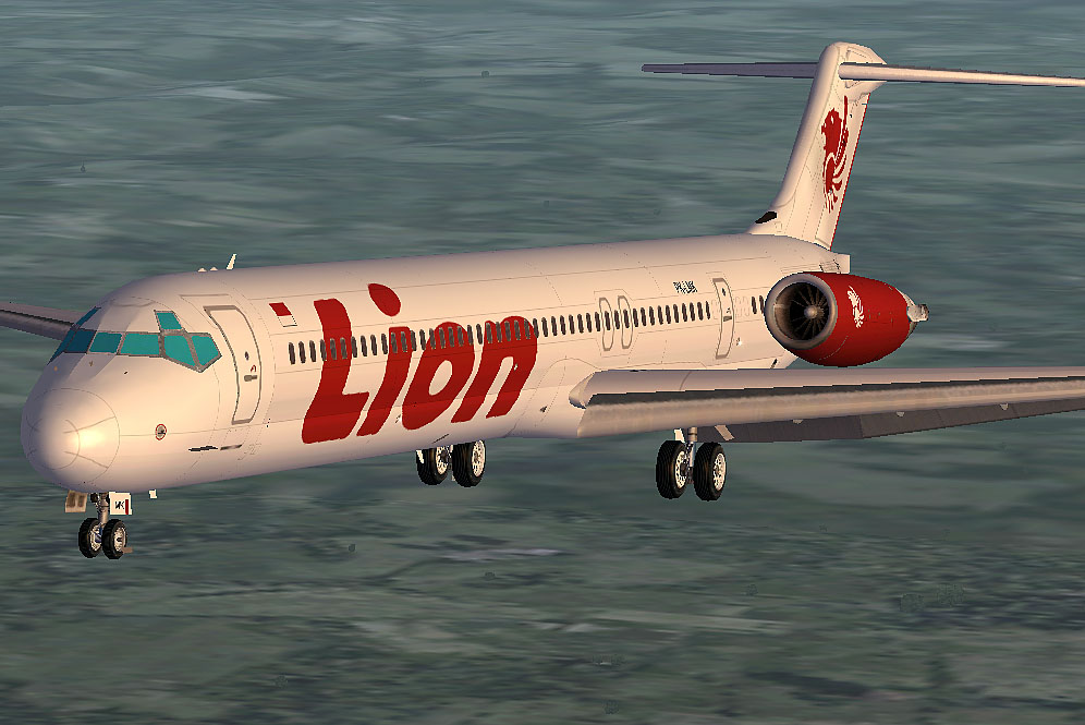 Mcdonnell Douglas Md83 Lion Airlines Pk-Lmk