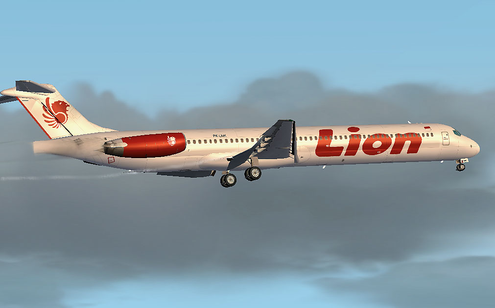 Mcdonnell Douglas Md83 Lion Airlines Pk-Lmk