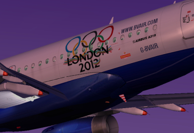British Virtual Airways Airbus 380-800