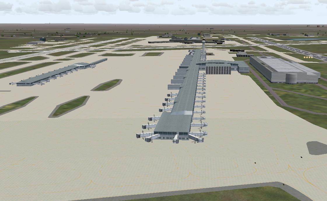Detroit Metro (Kdtw) Scenery For Fs2004 By Mike Magner Exclusively Email: Mikemlem_At_Yaho