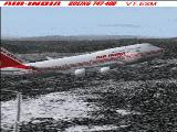 Fs2004 Posky 744 Air India Konark Painted With Posky Pw Paintkit