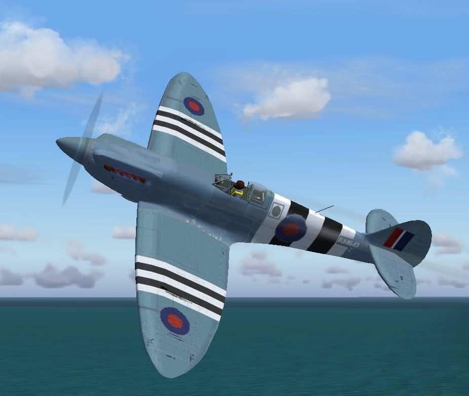 Cfs2,Fs2000/Fs2002/Fs2004 Spitfire Pr Xix