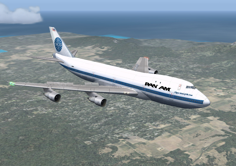 Fs2004 Pan Am Boeing 747-121(Scd) Clipper Maid Of The Seas (N739Pa)