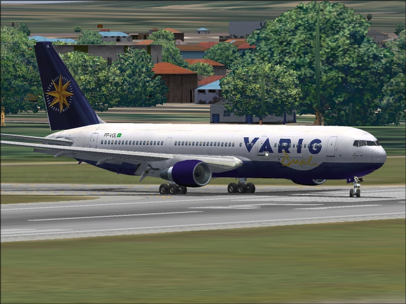 Fs2004 Varig Boeing 767-300Er Photoreal