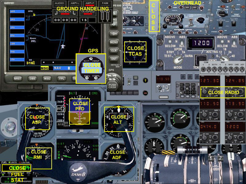 Fs2004 Dehavilland Ct-142 Gonzo (Longnose Dash8)