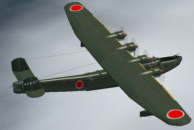 Fs2002/Fs2004 Kawanishi H6K Mavis Type97 Flying Boat