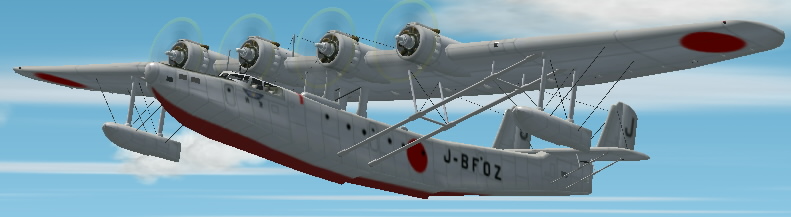 Fs2002/Fs2004 Kawanishi H6K Mavis Type97 Flying Boat