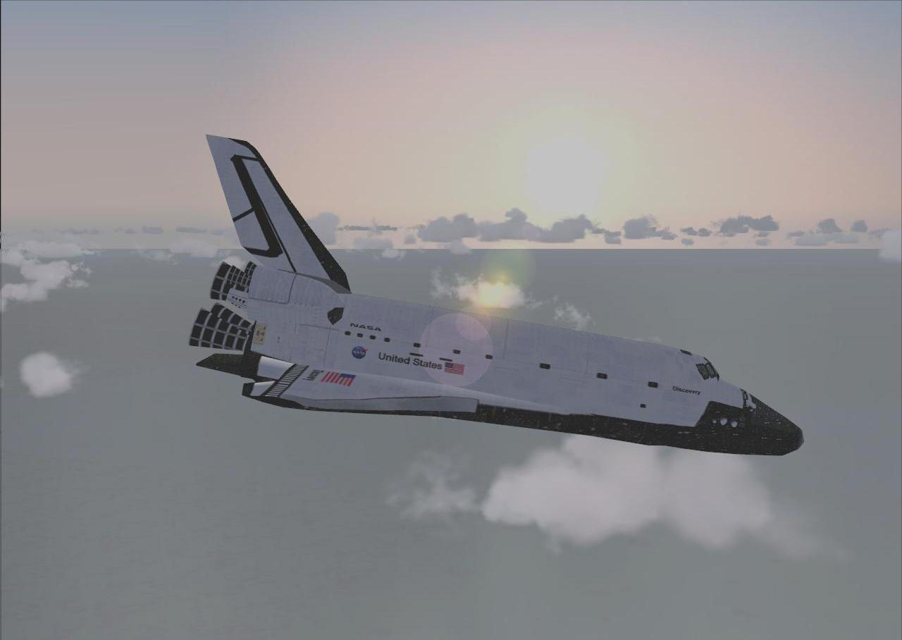 Fs2004 Aircraft: Nick’s Space Shuttle Landing Challenge Featuring The Space Shuttle Discov