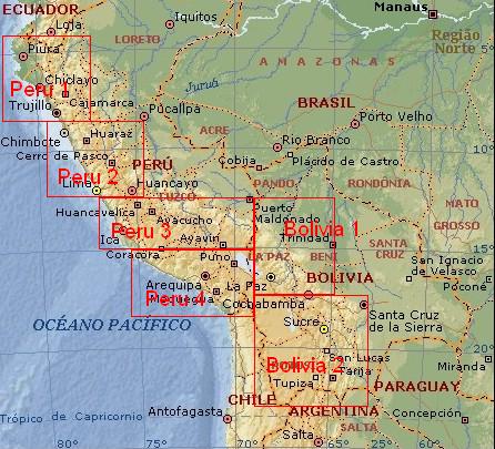 Fs 2004 Peru Bolivia Thermals A Set Of Thermals That Include The Complete Andean Territory