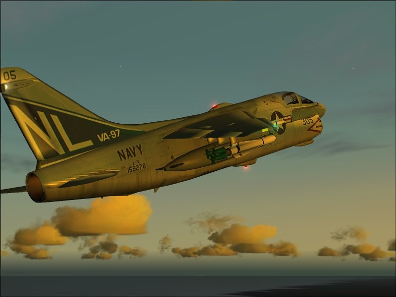 Fs2004 Us Navy A-7E Corsair Ii
