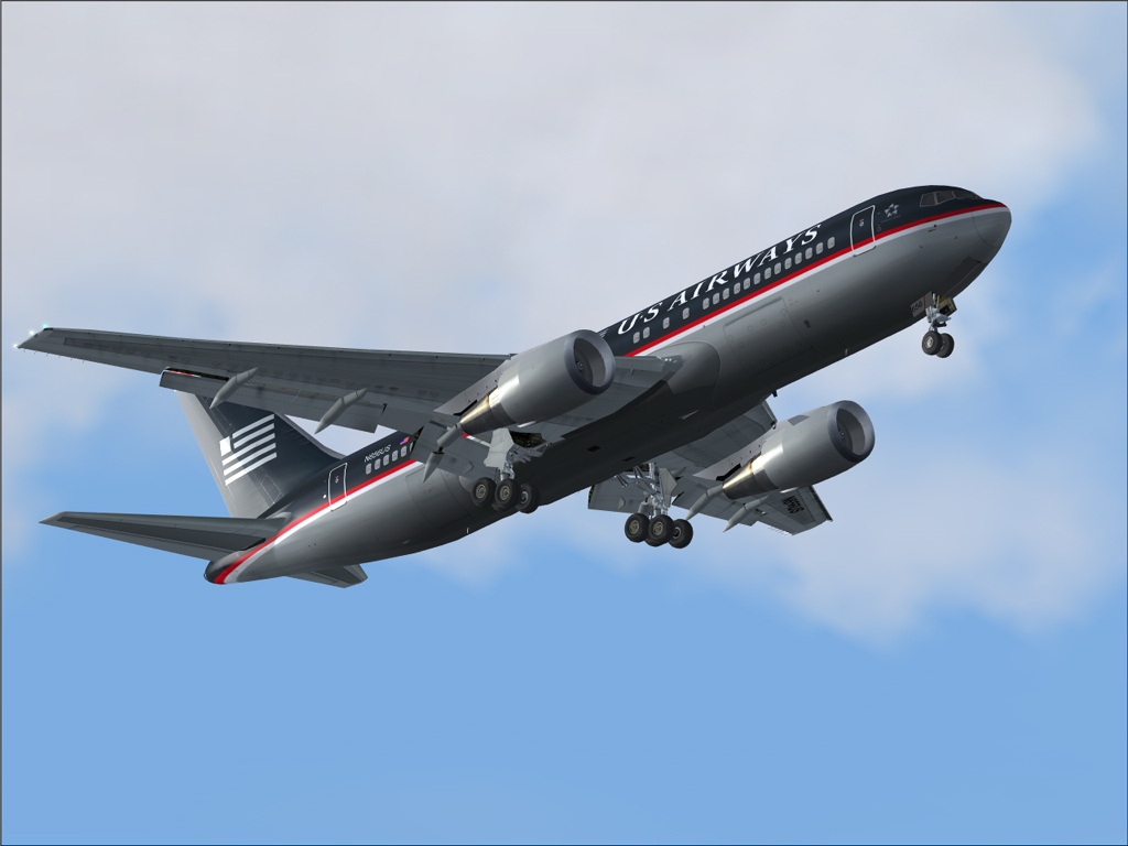 Project Opensky Boeing Us Airways 767-200 V4 For Fs2004 Exclusively Copyrights: Airplane M — 1