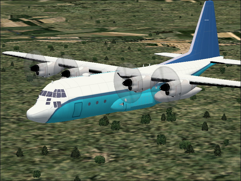 Fs2004 Tepper Aviation L-100-30 Hercules Tepper Aviation Is Supossed To Be A Cargo Company