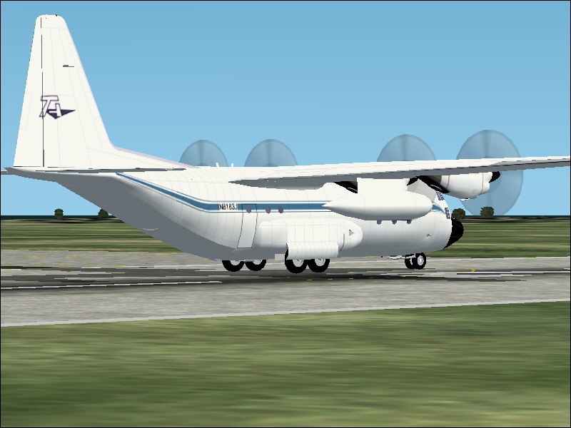 Fs2004 Tepper Aviation L-100-30 Hercules Tepper Aviation Is Supossed To Be A Cargo Company