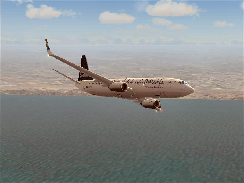 Boeing 737-800 Saa Star Alliance