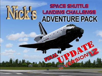 Fs2004 Aircraft: Nick’s Space Shuttle Landing Challenge Update To V1.2 This Final Update F