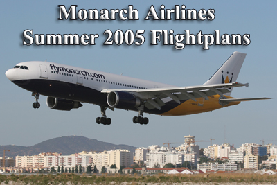 Fs2004 Monarch Airlines Summer 2005 Ai Flight Plans