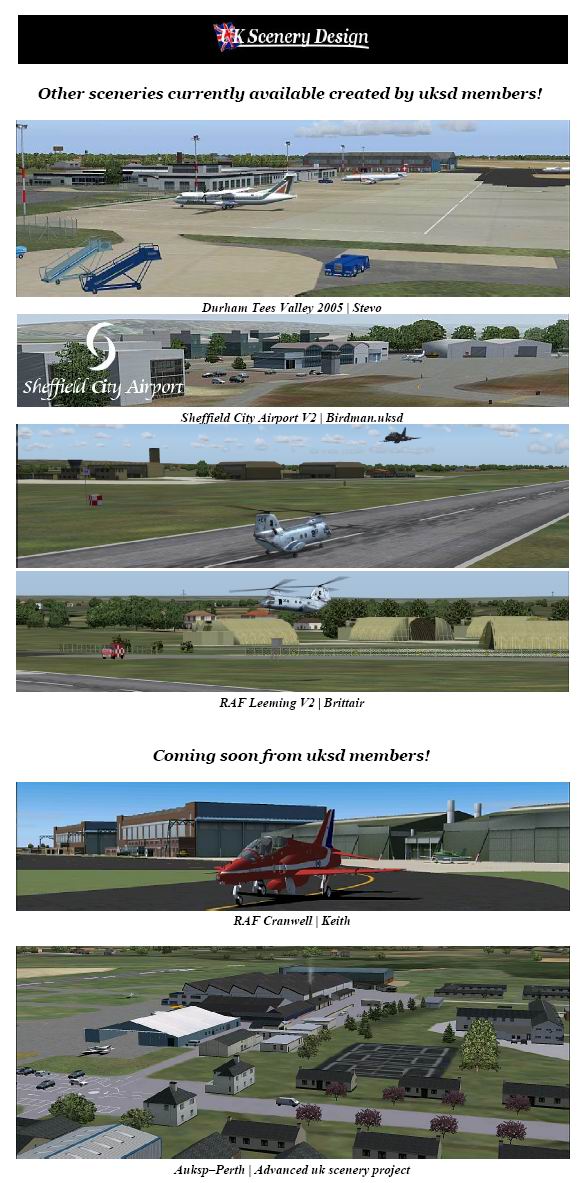 Fs2004 Raf Tinwald Down V.1, Dumfries, Scotland, U.k
