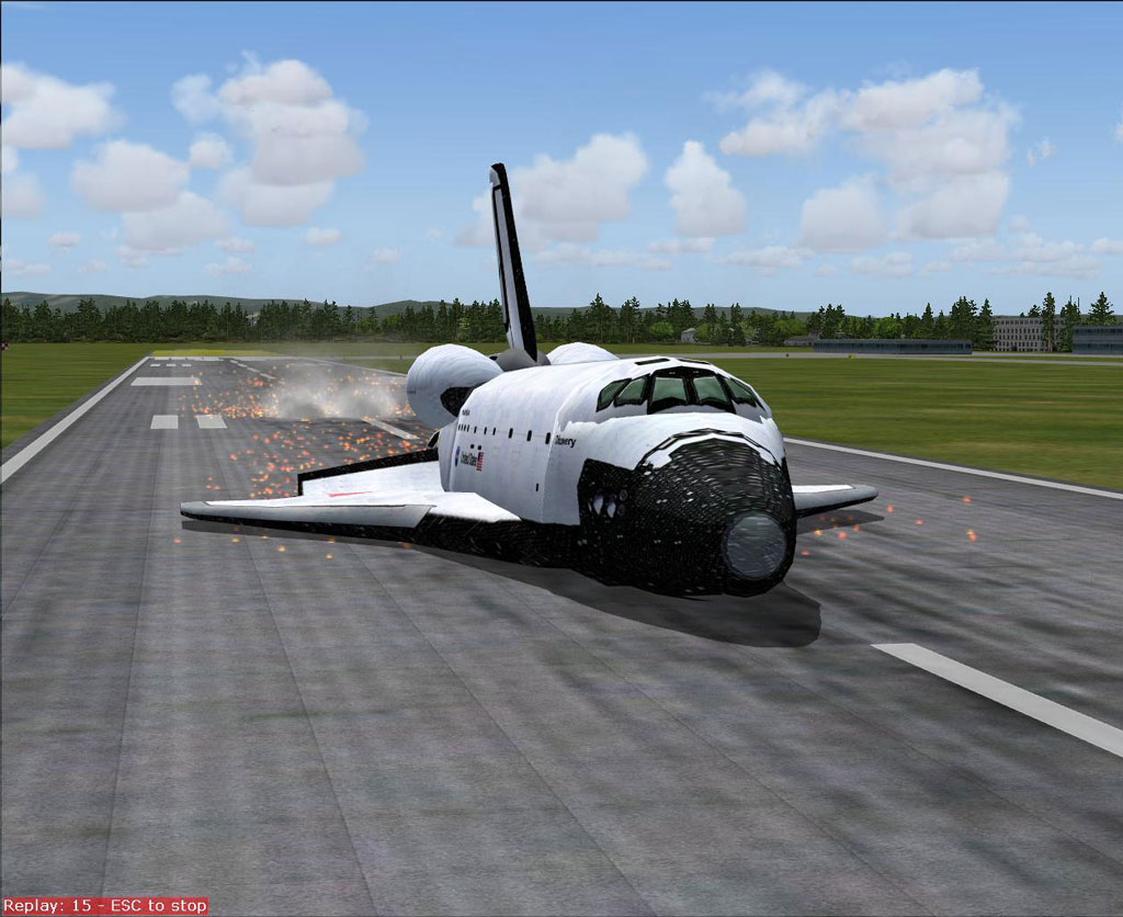 Fs2004 Aircraft: Nick’s Space Shuttle Landing Challenge, Final Release Featuring The Space — 1