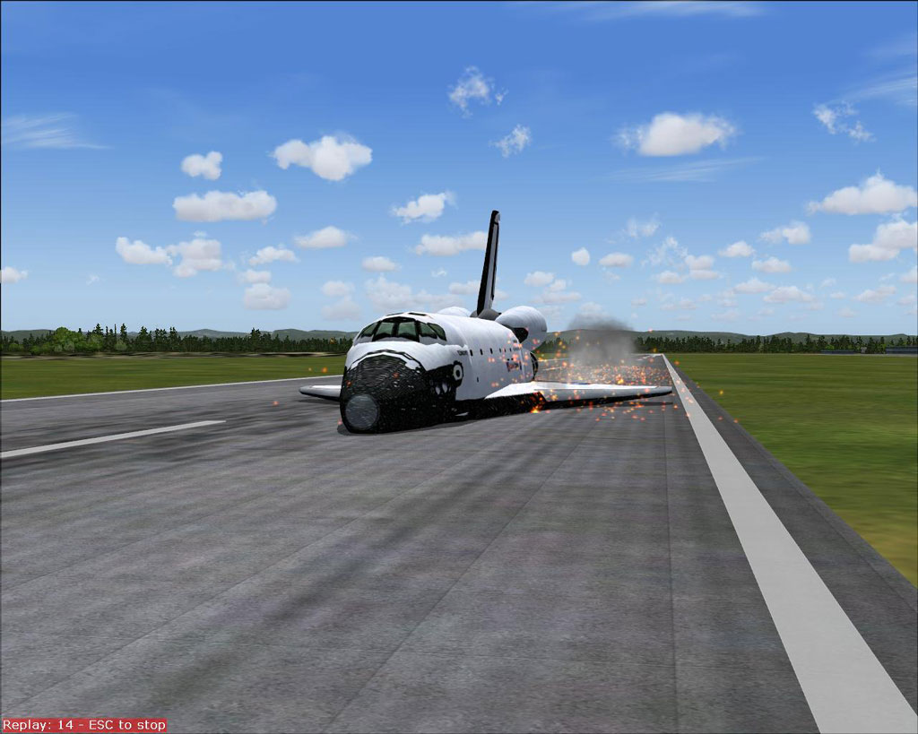 Fs2004 Aircraft: Nick’s Space Shuttle Landing Challenge, Final Release Featuring The Space